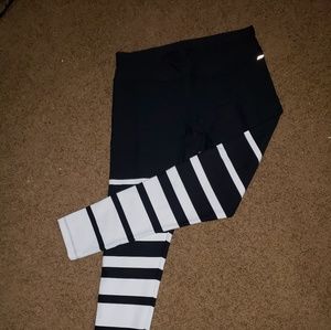 Jockey striped leggings